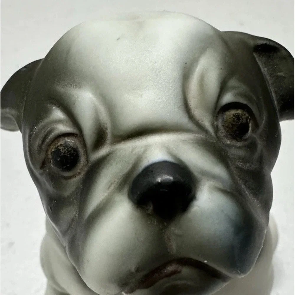 Vintage Brinns Bone English‎ Bulldog China Porcelain Figurine 4